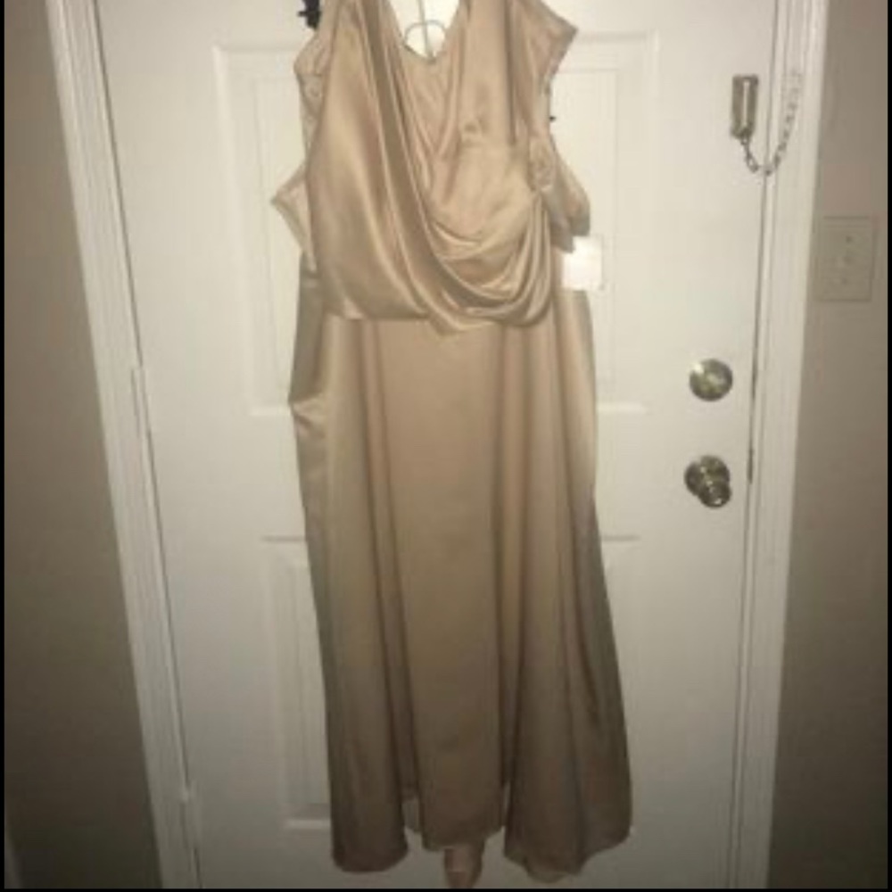 Women’s 24 Evening Dress w/ Matching Shoes Size 10